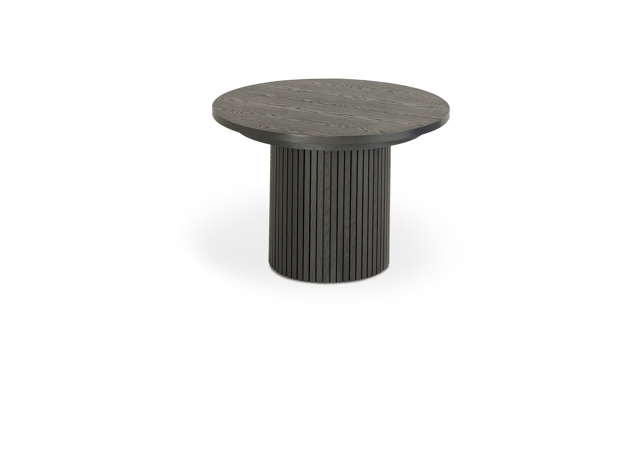 Versatile expandable dining table seats 4‑10, robust hardwood‑steel build, hidden pedestal storage and elegant fluted detailing for flexible everyday dining.