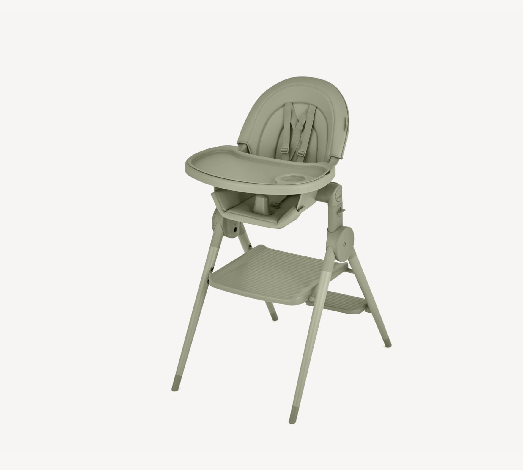 Versatile 5‑in‑1 modular kids furniture, converts to newborn insert, high chair, learning tower, rocker and footrest for ages birth‑5 years.