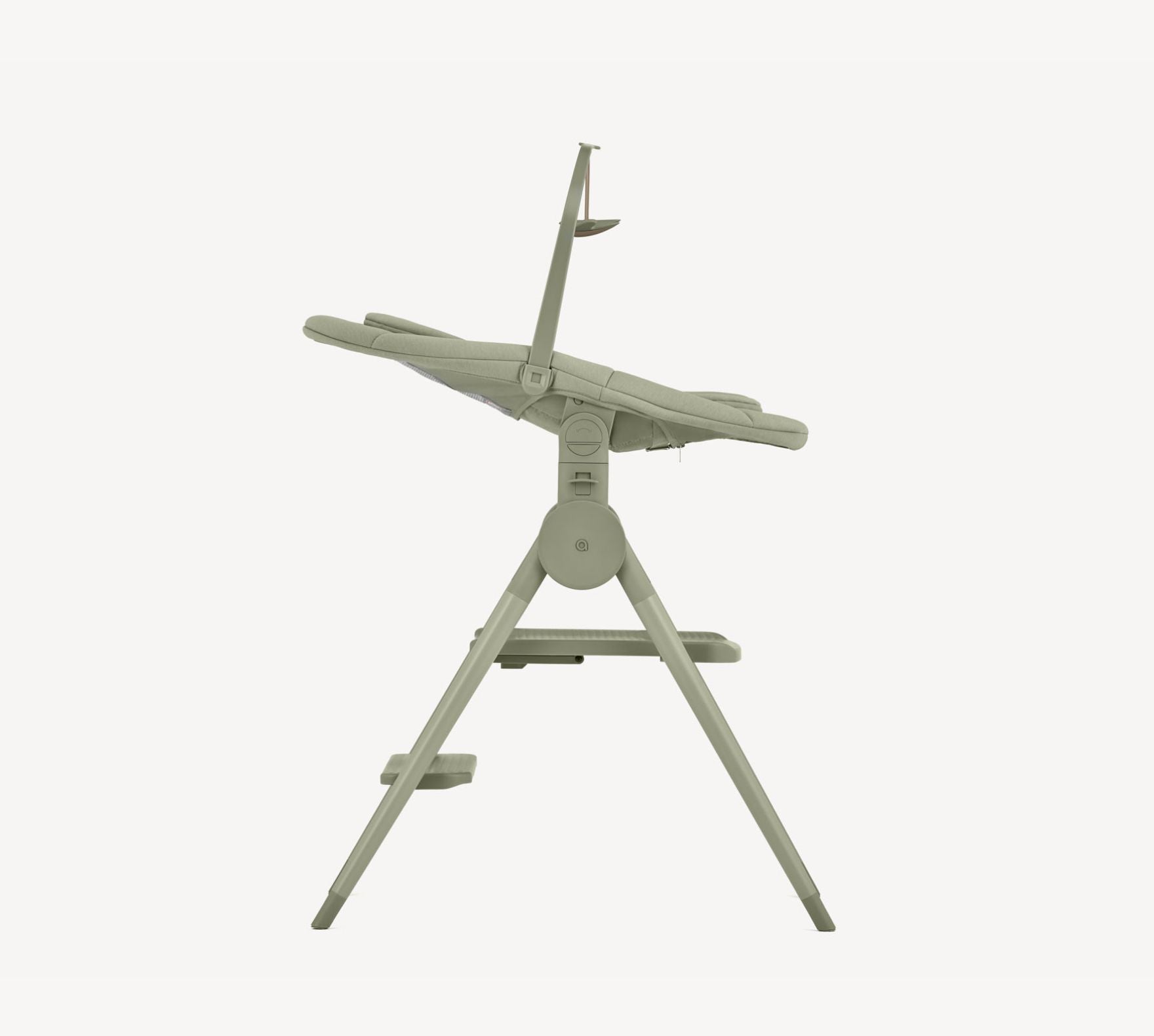 Versatile 5‑in‑1 modular kids furniture, converts to newborn insert, high chair, learning tower, rocker and footrest for ages birth‑5 years.
