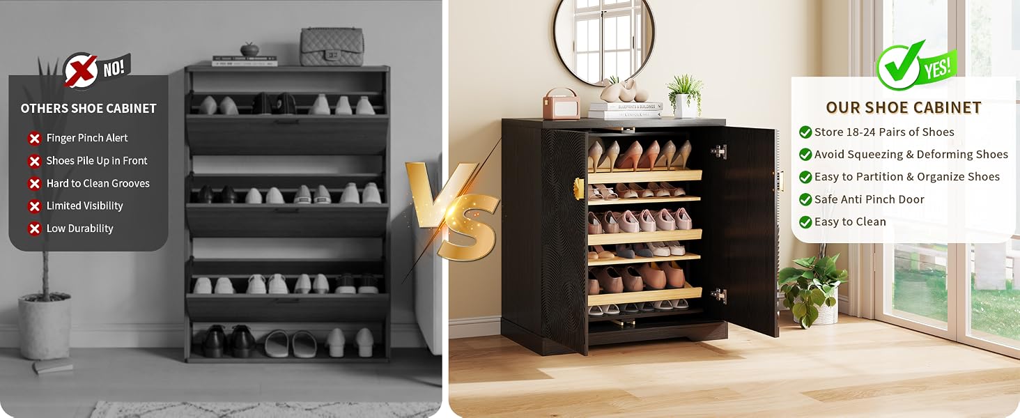 shoe storage cabinet