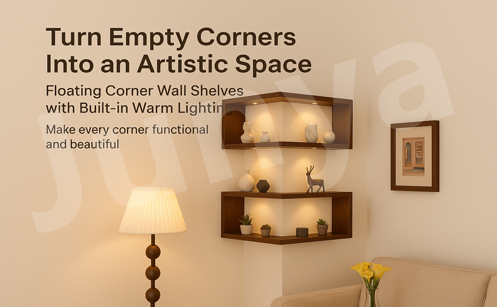 Smart Corner Shelves
