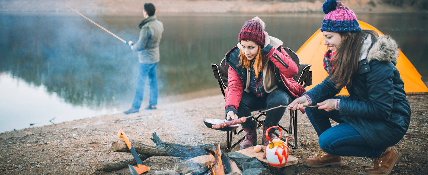 heated camping chairs