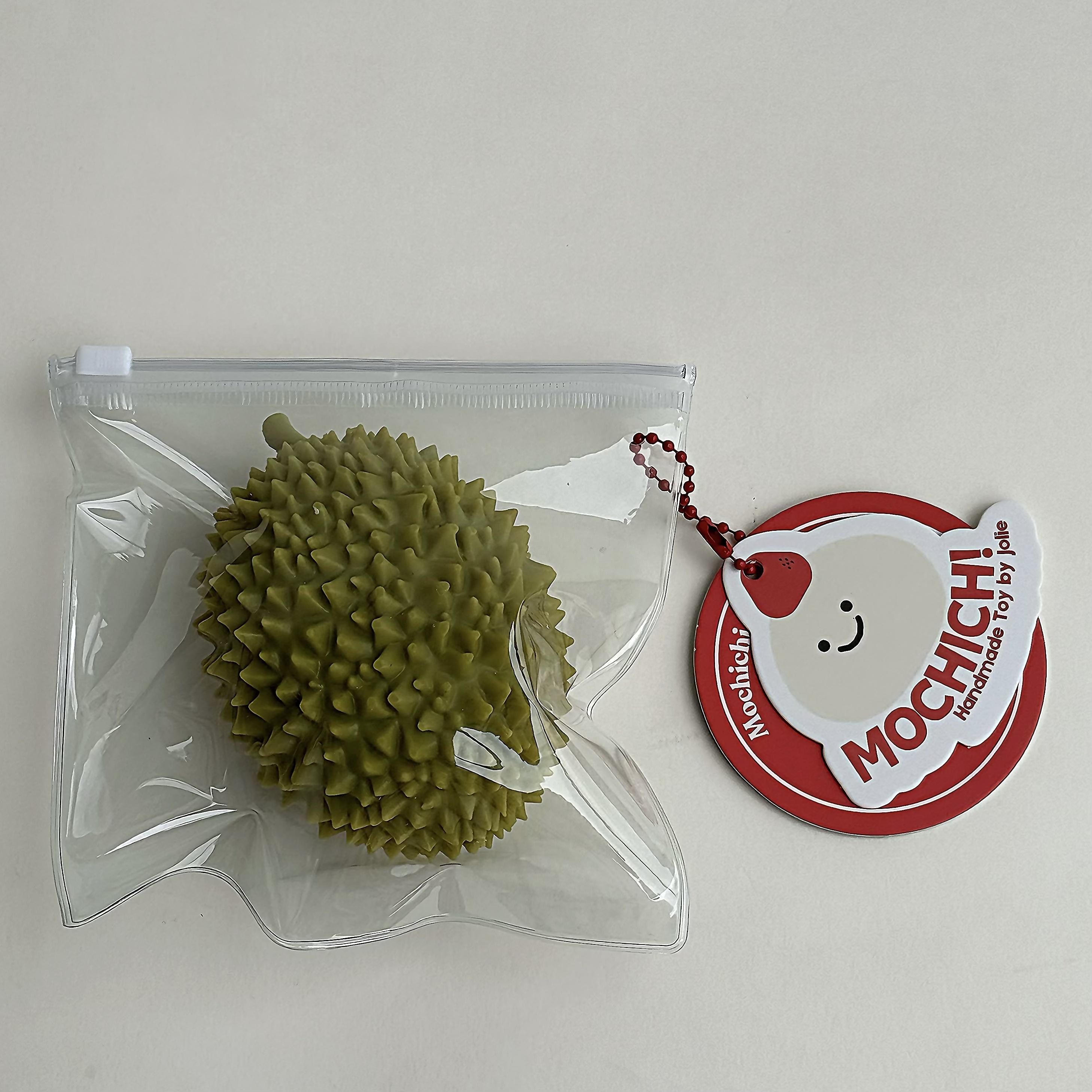 Mochichi by Jolislime Pocket Durians Collection ASMR Stress Ball, 1 Pc Sensory Fidget Toy, Cute Fruit Shape & Foodie Mash Squishy Mochichi by Jolislime Pocket Durians Collection ASMR Stress Ball, 1 Pc Sensory Fidget Toy, Cute Fruit Shape & Foodie Mash Squishy