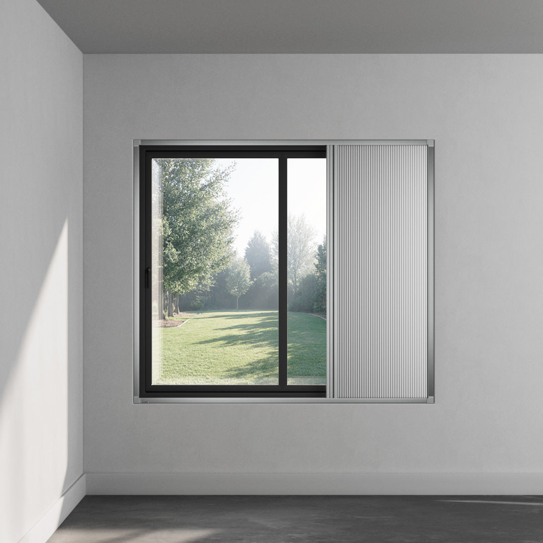 Gap‑free custom blackout blinds with double honeycomb fabric block 100% light, insulate against heat and cold, and reduce unwanted room noise.