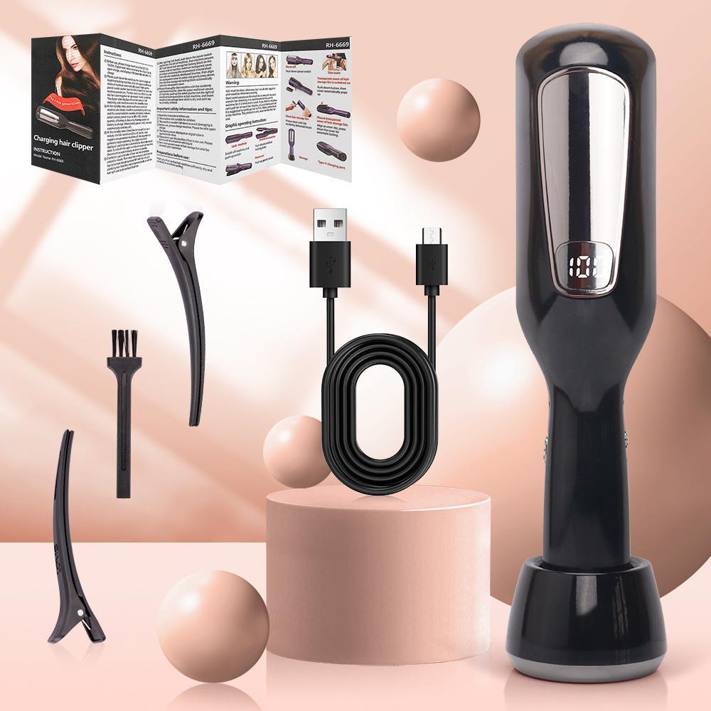 USB Charging Hair Trimmer, Multi-Functional Electric Clipper, Portable Split Ends Trimmer, Home Use, Auto Hair Cutter, Gift Idea
