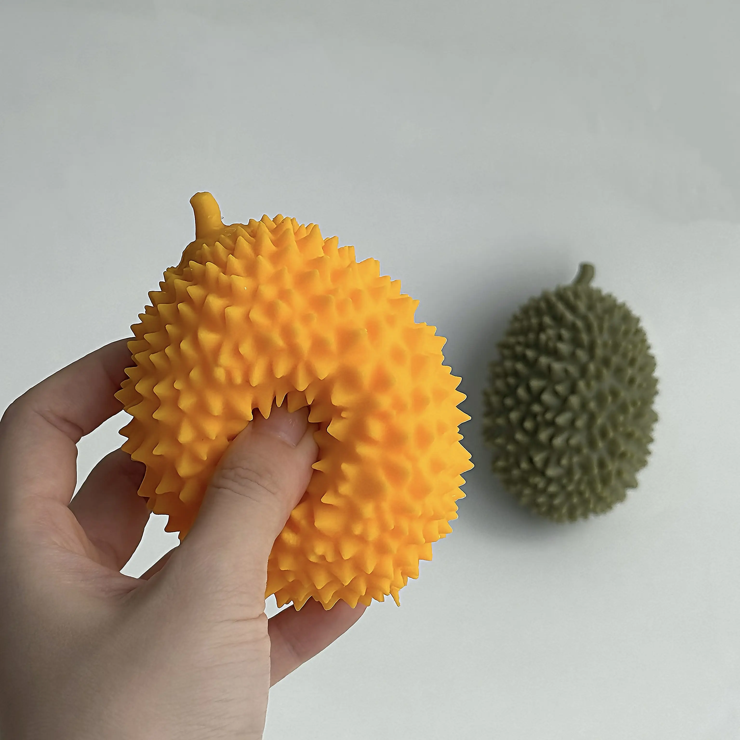 Mochichi by Jolislime Pocket Durians Collection ASMR Stress Ball, 1 Pc Sensory Fidget Toy, Cute Fruit Shape & Foodie Mash Squishy
