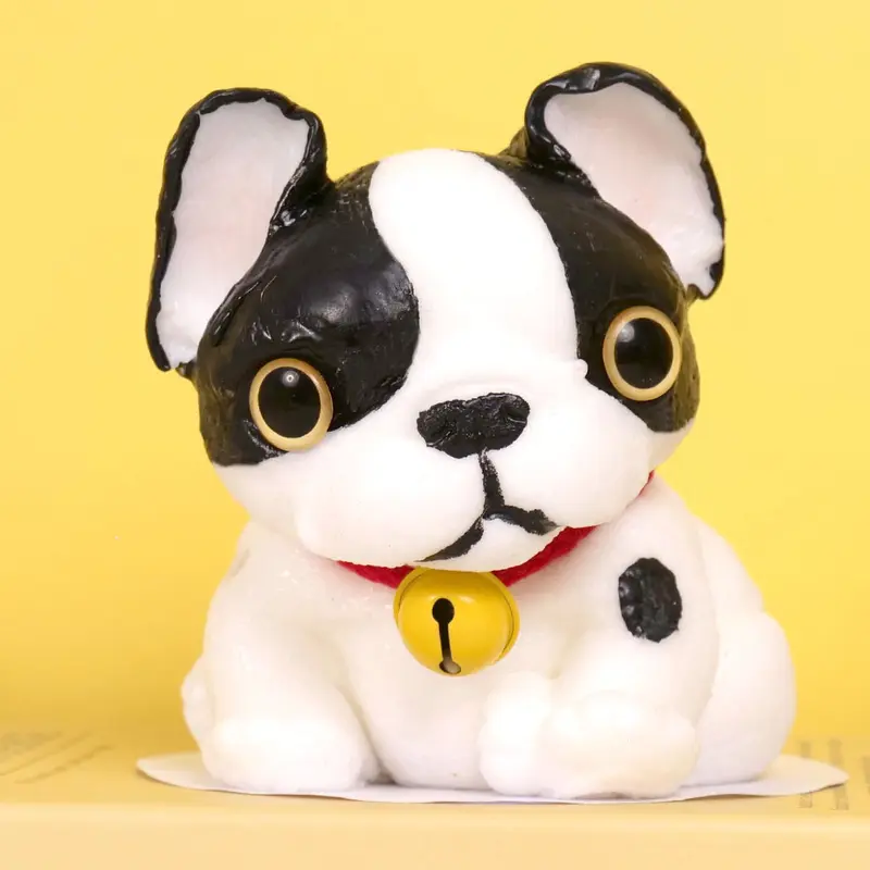Large Taba Squishy Cat Squishy Dog Handmade Cute Cat DIY Squeeze Toy, Hyperreal Kawaii Cat Simulation Lovely Toy, Squeeze Autism Toys Stress Relidf toy, Silicone Pinch Cat