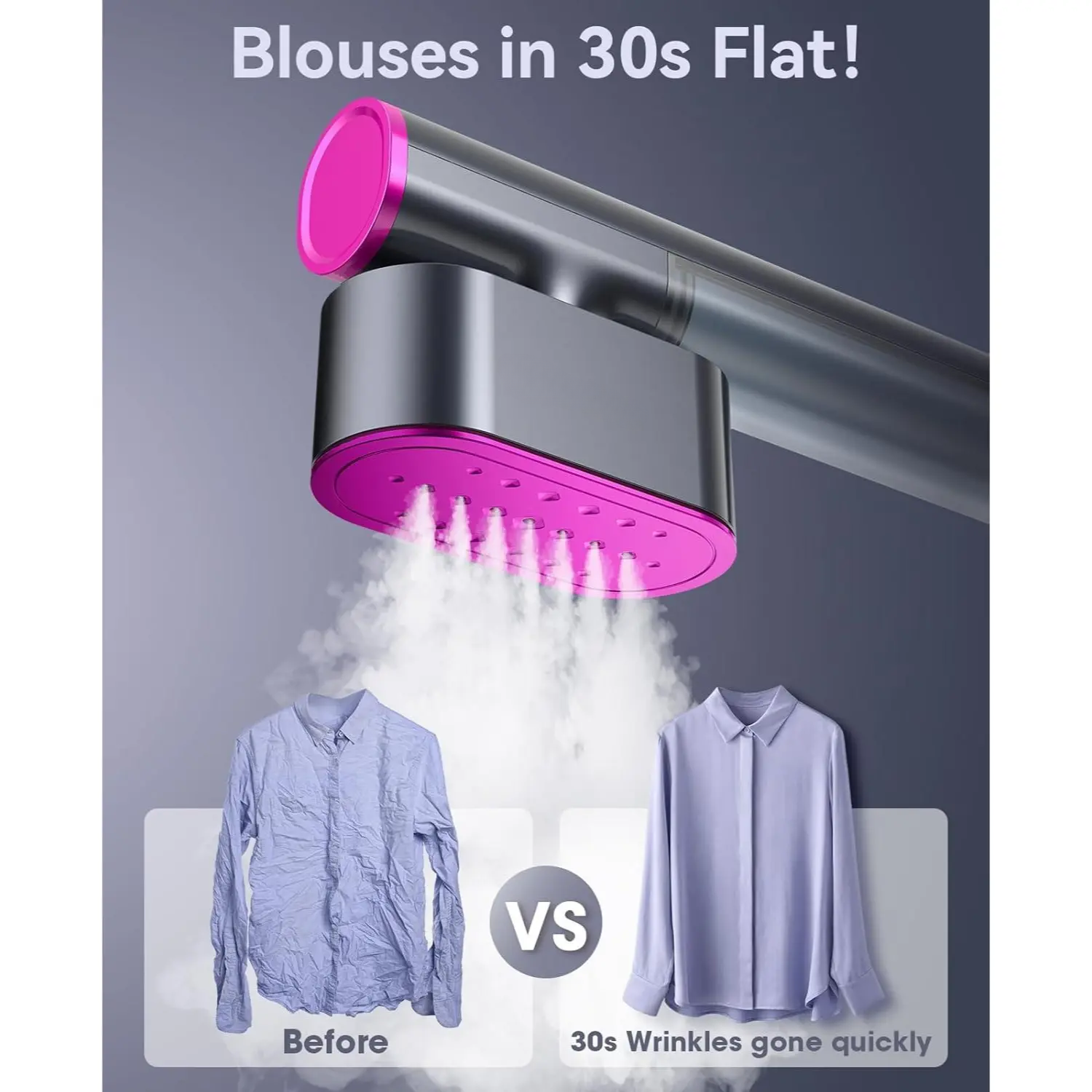 Garment Steamer Iron 2 in 1