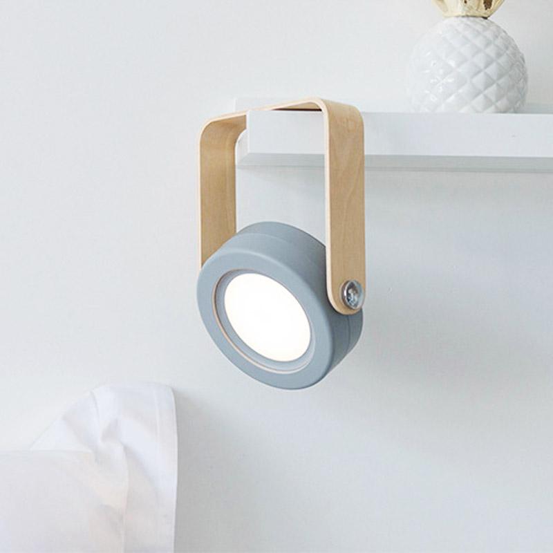 Transformable USB‑rechargeable lamp with touch dimming and 360° rotation, portable cord‑free lighting for indoor and outdoor use.