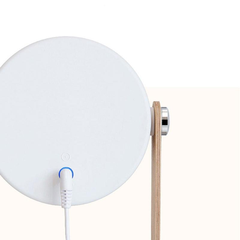 Transformable USB‑rechargeable lamp with touch dimming and 360° rotation, portable cord‑free lighting for indoor and outdoor use.