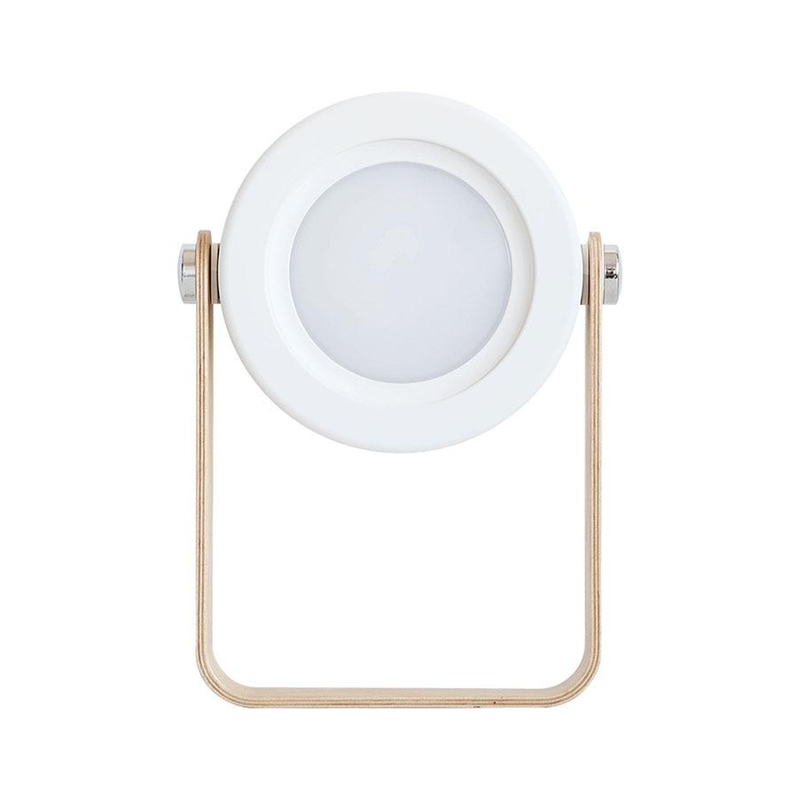Transformable USB‑rechargeable lamp with touch dimming and 360° rotation, portable cord‑free lighting for indoor and outdoor use.