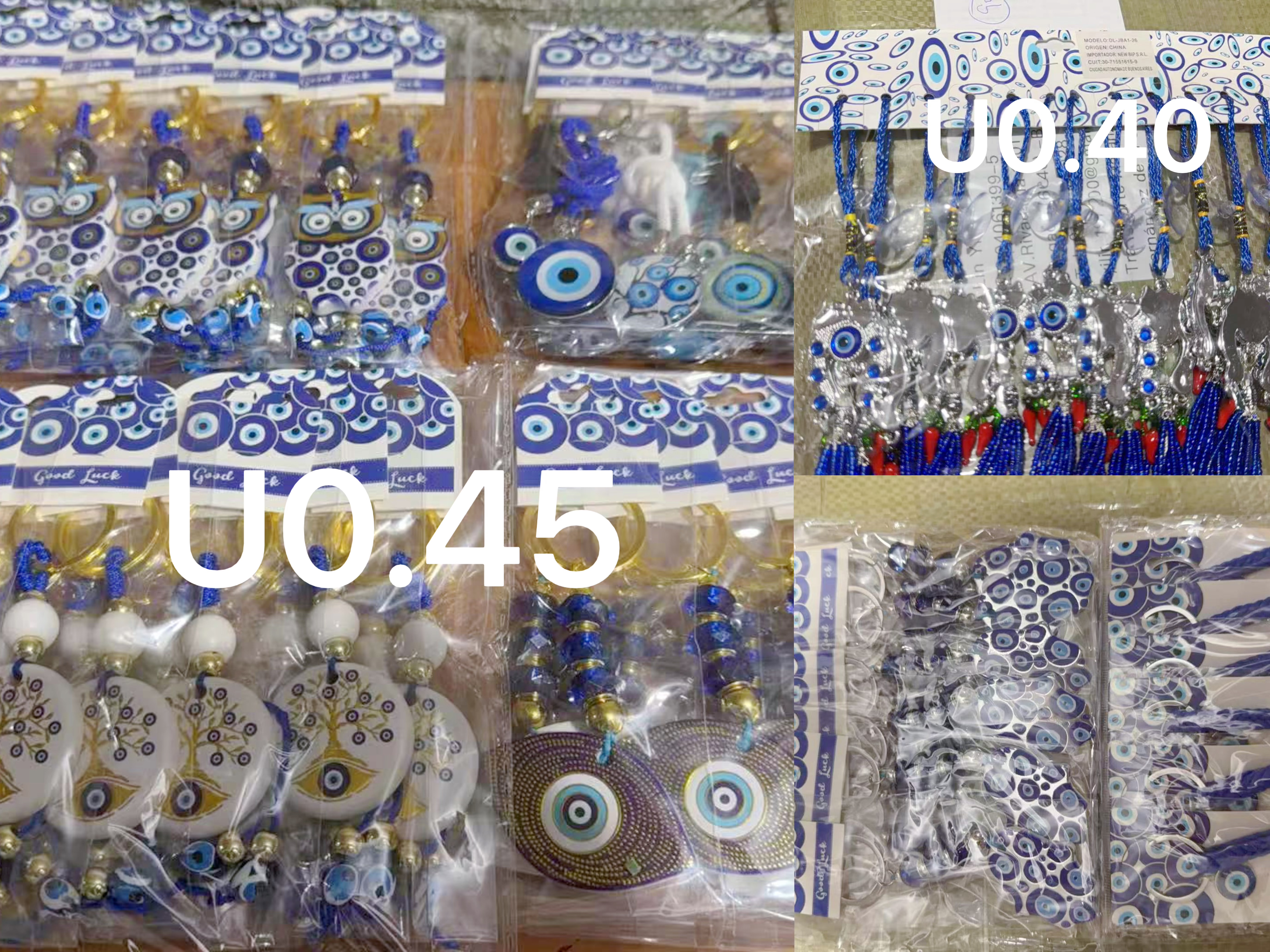 蓝眼睛🪬🧿挂件，摆件
