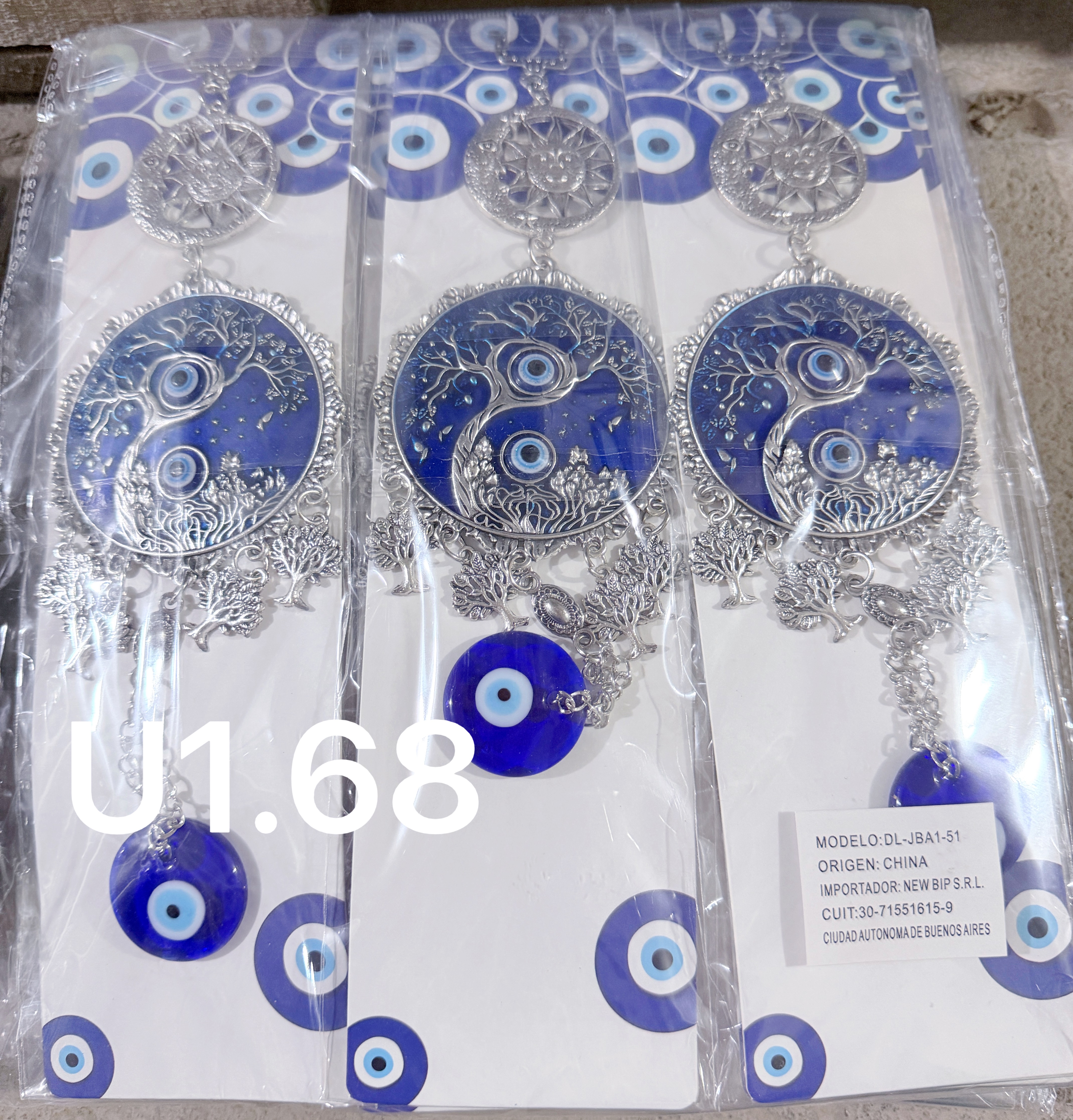 蓝眼睛🪬🧿挂件，摆件