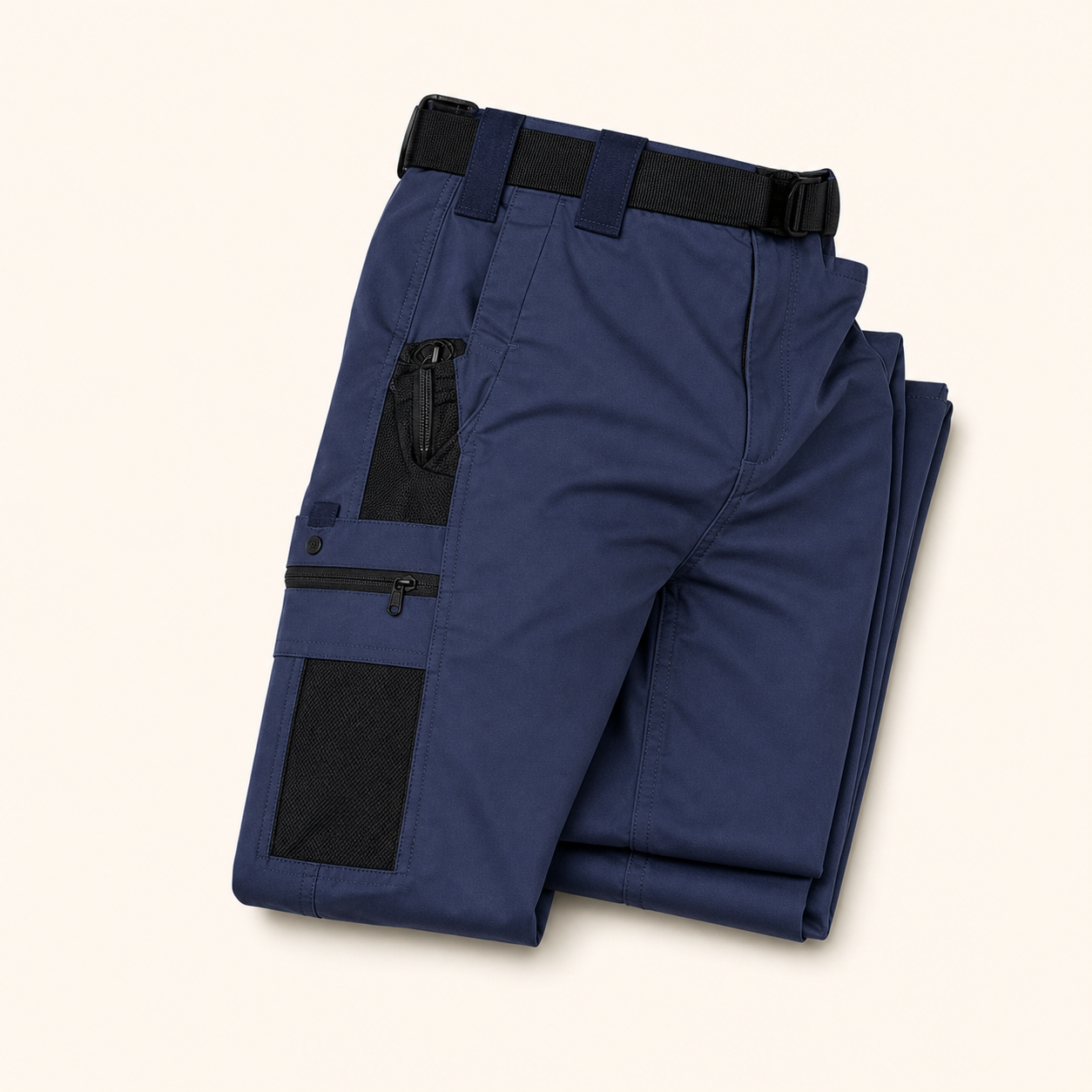 Unbranded men's tactical cargo pants in Blue