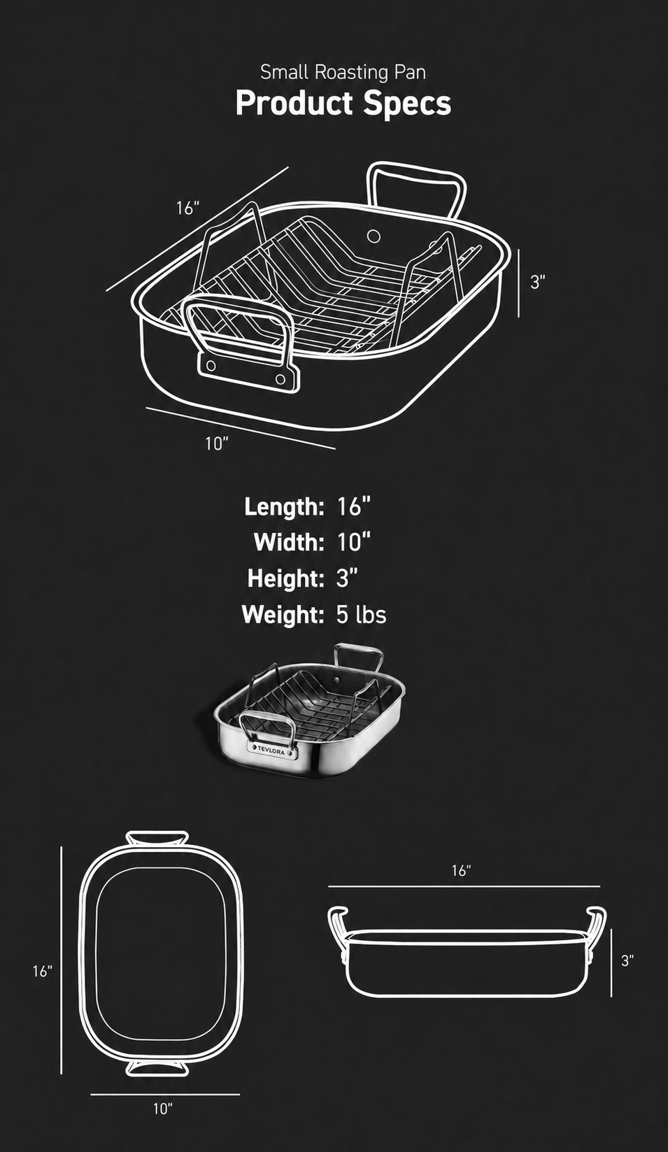 Product Spec dimensions