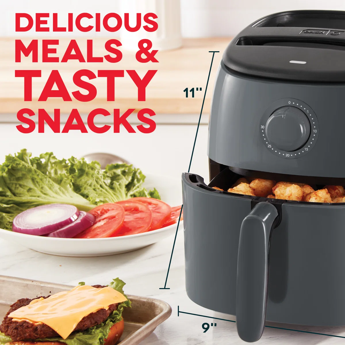 2.6 Quart Tasti-Crisp Air Fryer