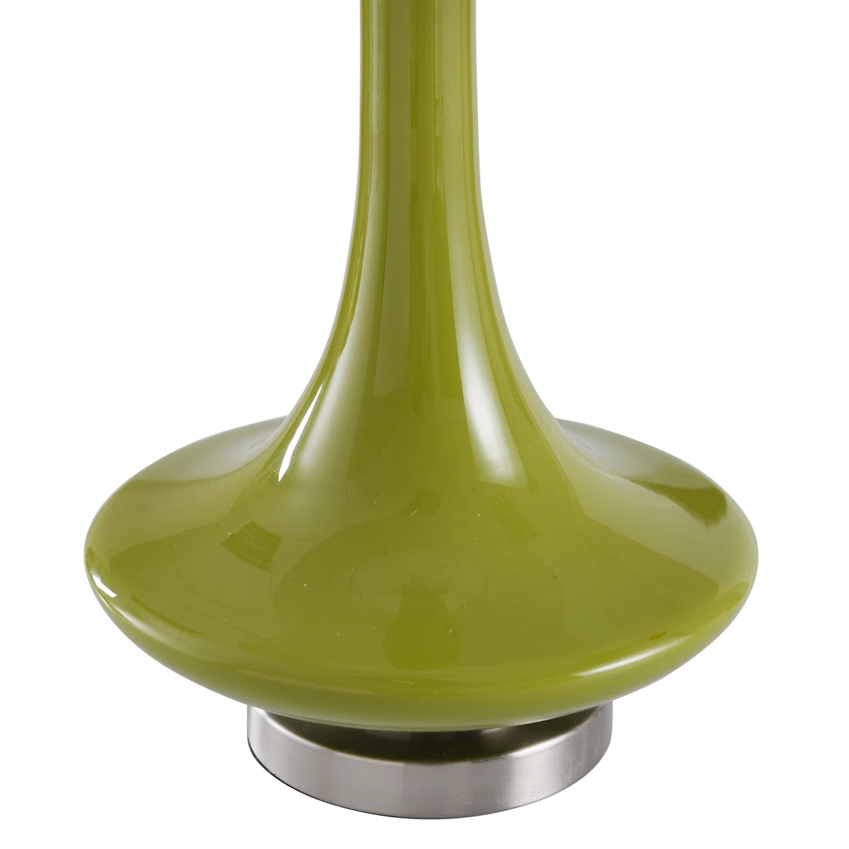 Beresford Glass and Metal Table Lamp with 3-Way Switch