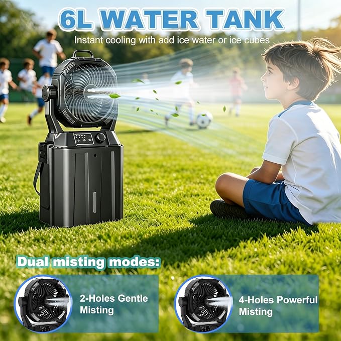 Portable Misting Fan