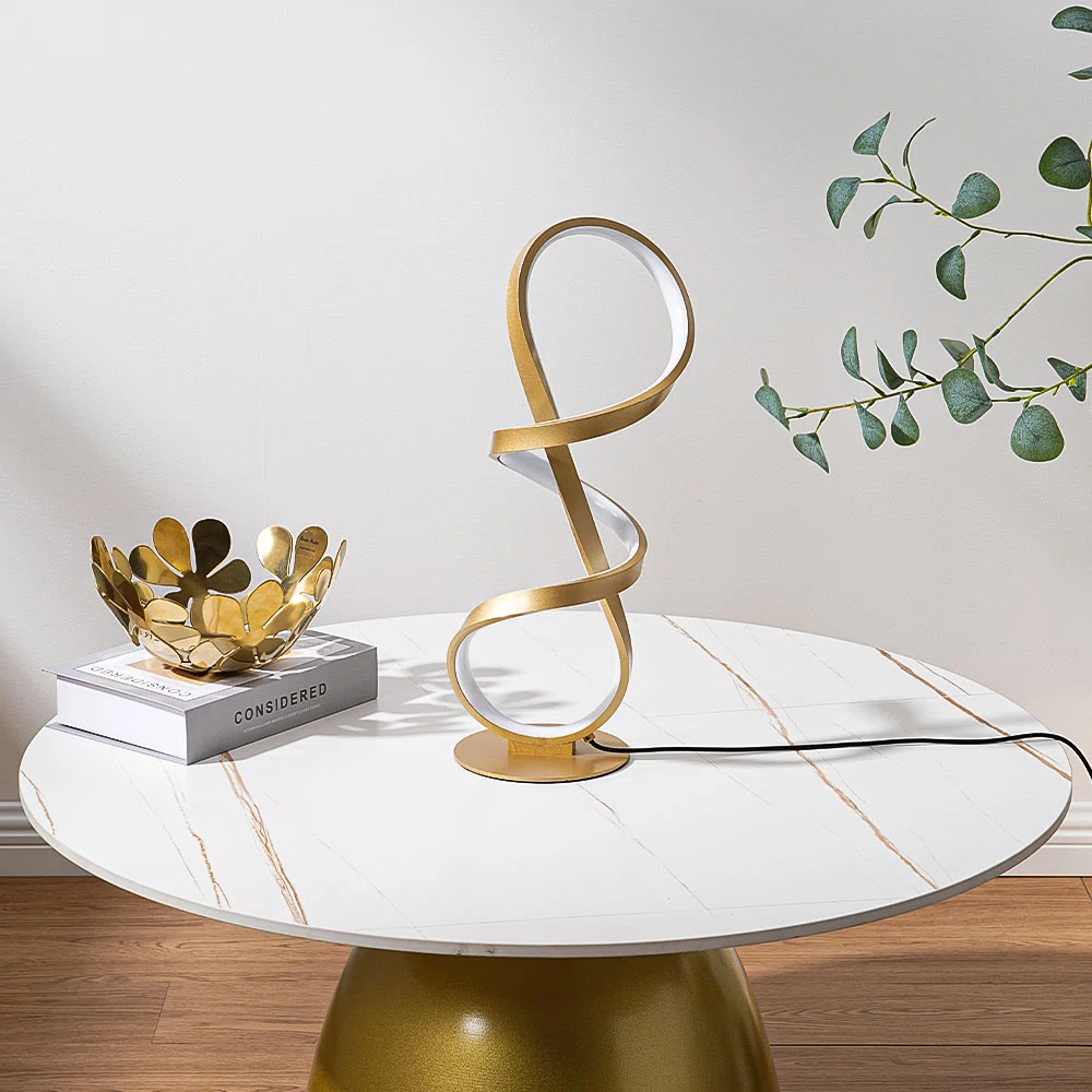Brecklyn Metal Novelty LED Table Lamp