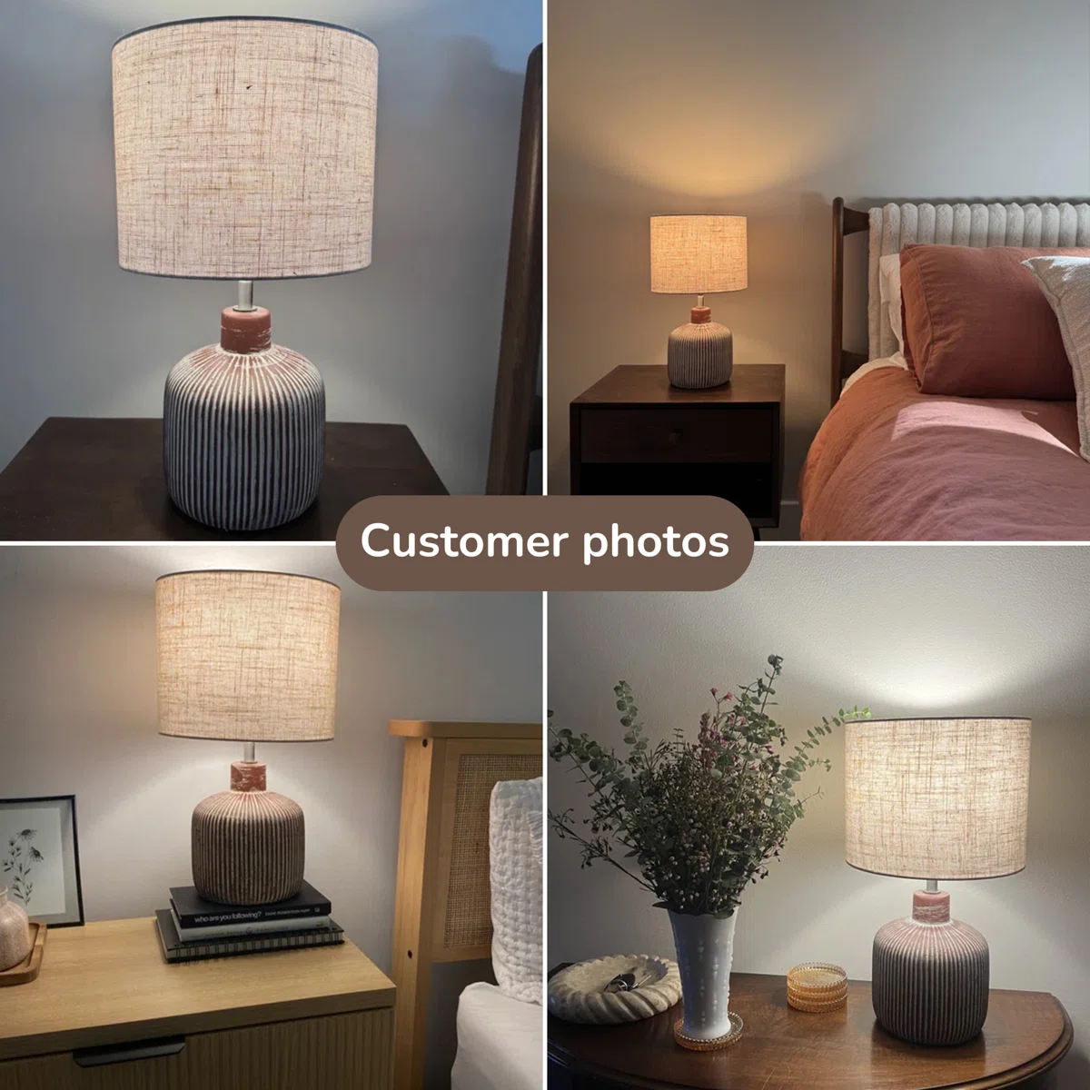 Cleofe Ceramic Table Lamp