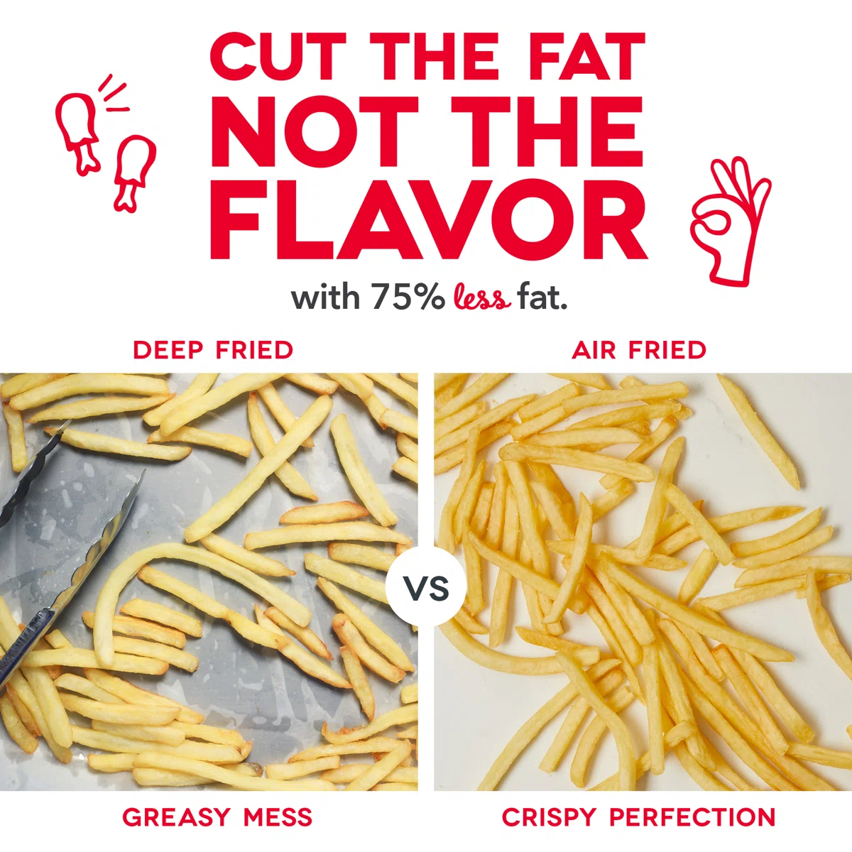 2.6 Quart Tasti-Crisp Air Fryer