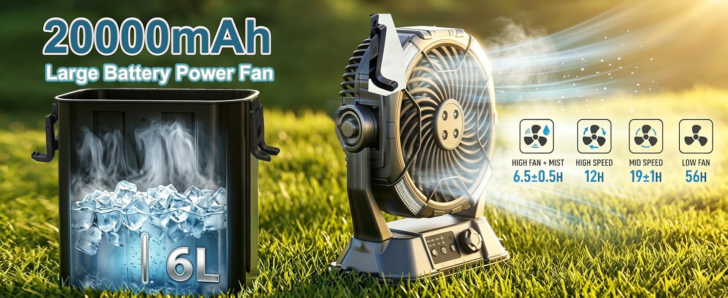 BATTER POWERED FAN