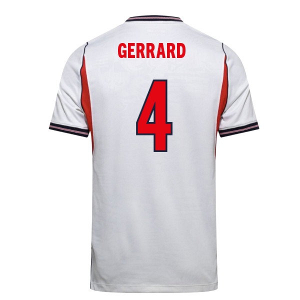 Shop 2026-2027 England Home Shirt (Gerrard 4) Premium Fan Gear-Pro Kit Vault | Brand New 26/27 Sports Jerseys