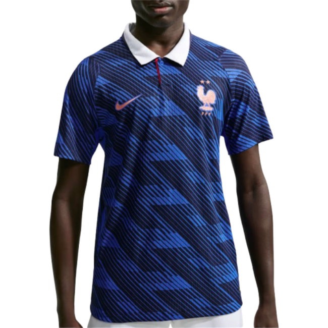Shop 26/27 France Aero-Fit Authentic-Style Match Home Shirt Custom-Pro Kit Vault | Brand New 26/27 Sports Jerseys