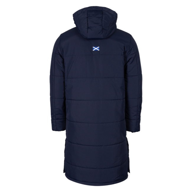 Shop 26/27 Scotland Rugby 3/4 Length Padded Jacket (Kids) - Fan Gear-Pro Kit Vault | Brand New 26/27 Sports Jerseys