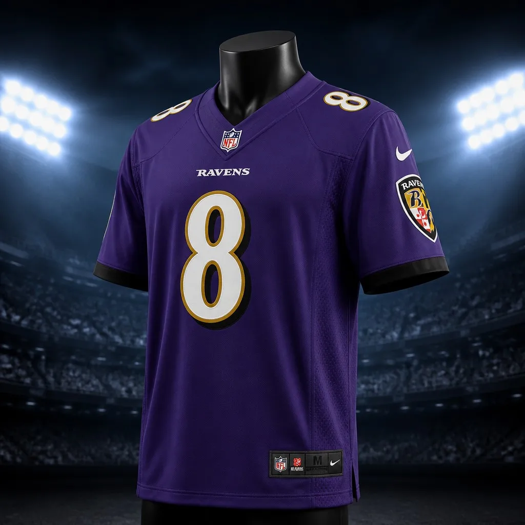 2026 NFL home jersey with night-game floodlight glow