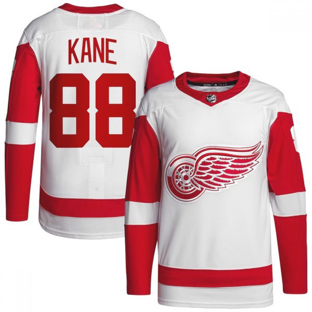 Patrick Kane Detroit Red Wings Away Premium Jersey - White