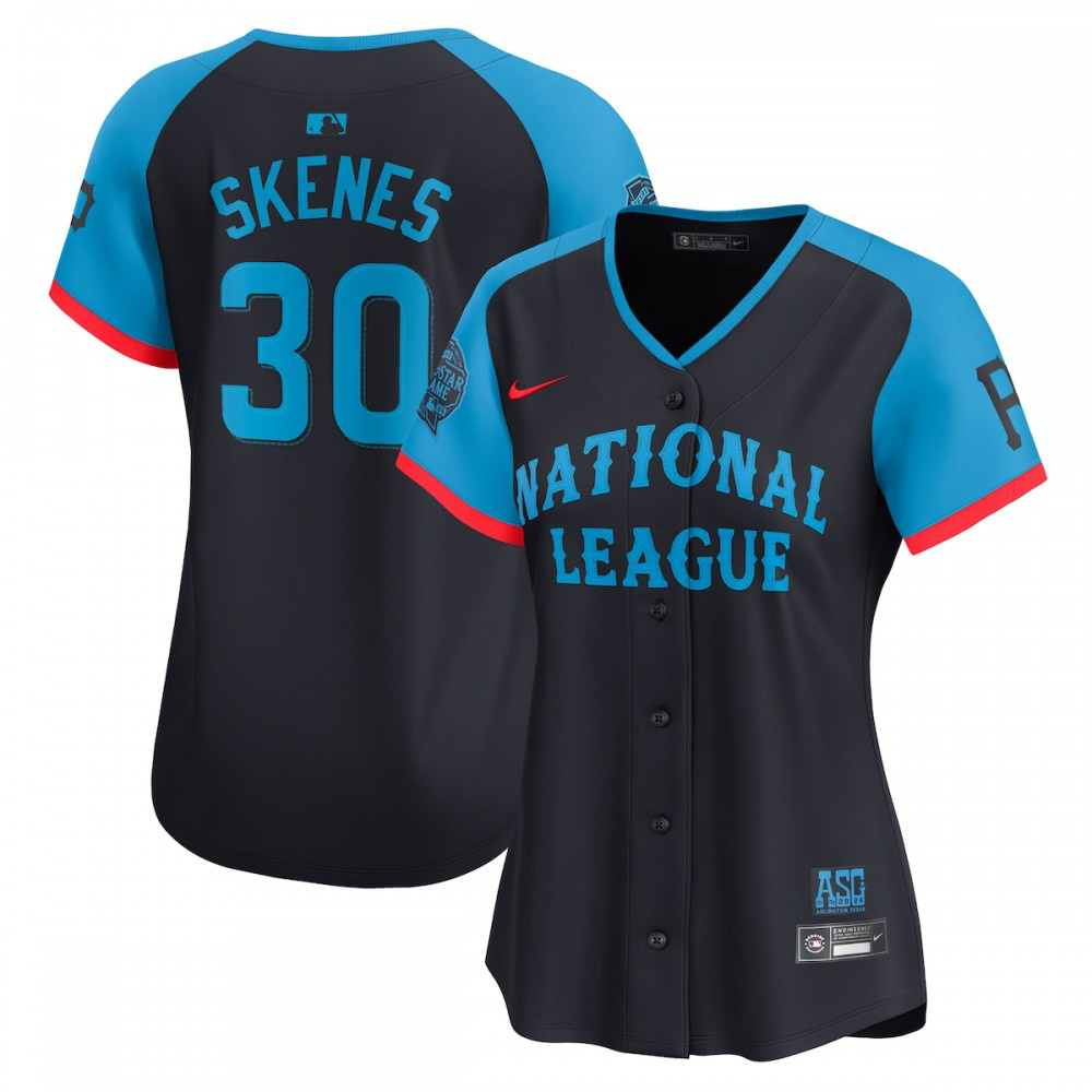 Paul Skenes National League Women's 2024 MLB All-Star Game Limited Player Jersey - Navy