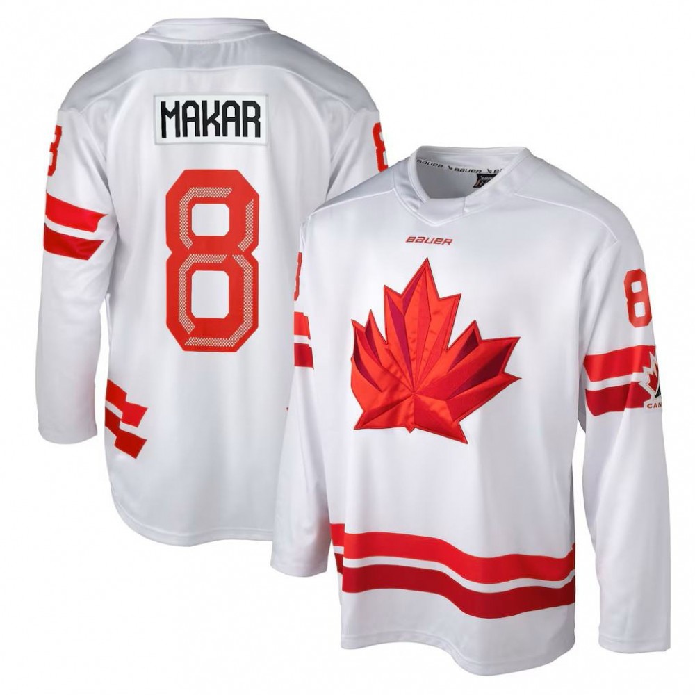 Cale Makar Hockey Bauer Canada 2026 Olympics Replica Jersey - White