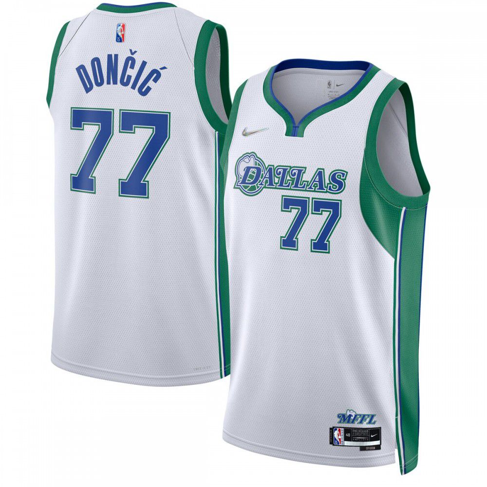 Luka Doncic Dallas Mavericks 2021/22 Swingman Jersey - City Edition - White
