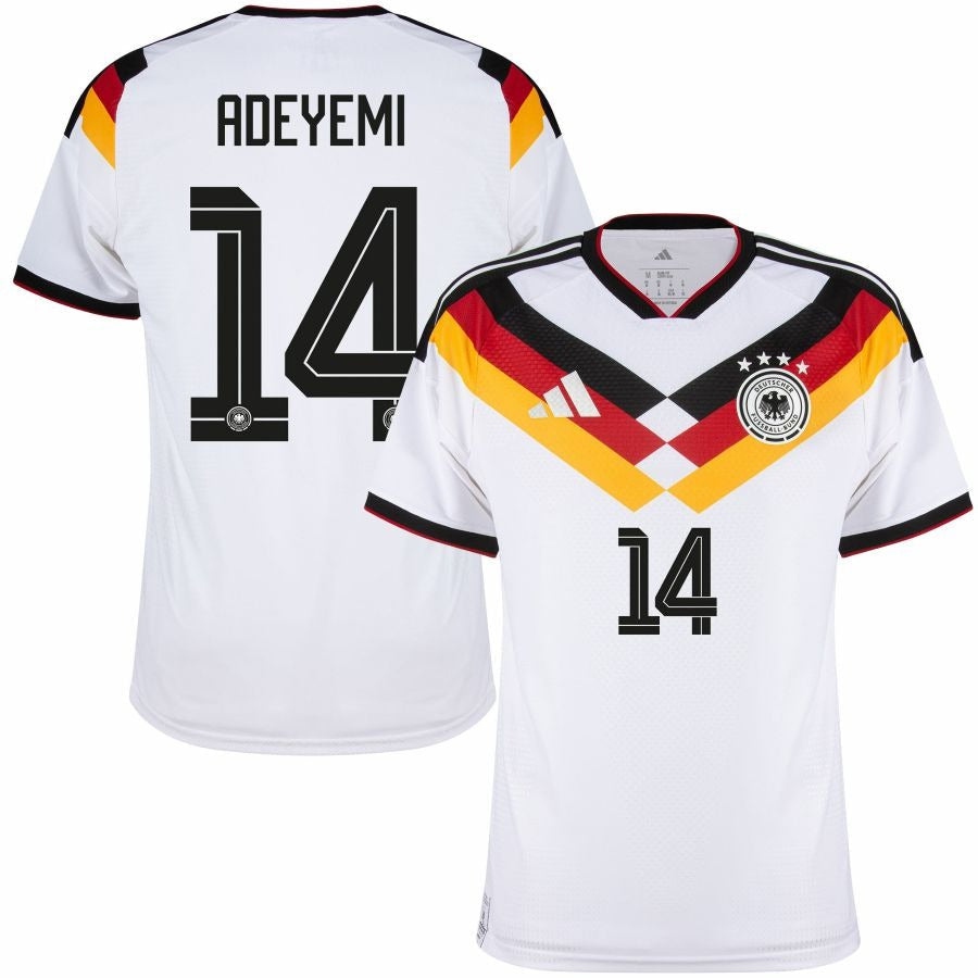 Adeyemi Germany Men's Home Jersey 2026 2027 | Foot Sport-Pro Kit Vault | Brand New 26/27 Sports Jerseys