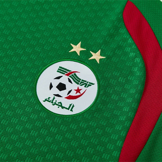 Algeria Men's/Kids' Green Jersey Short Set 2026 2027-Pro Kit Vault | Brand New 26/27 Sports Jerseys