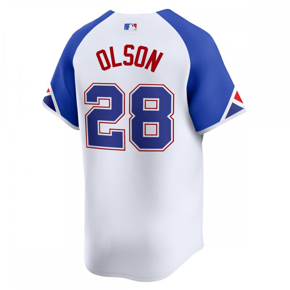 Matt Olson Atlanta Braves City Connect Limited Player Jersey - White-Pro Kit Vault | Brand New 26/27 Sports Jerseys