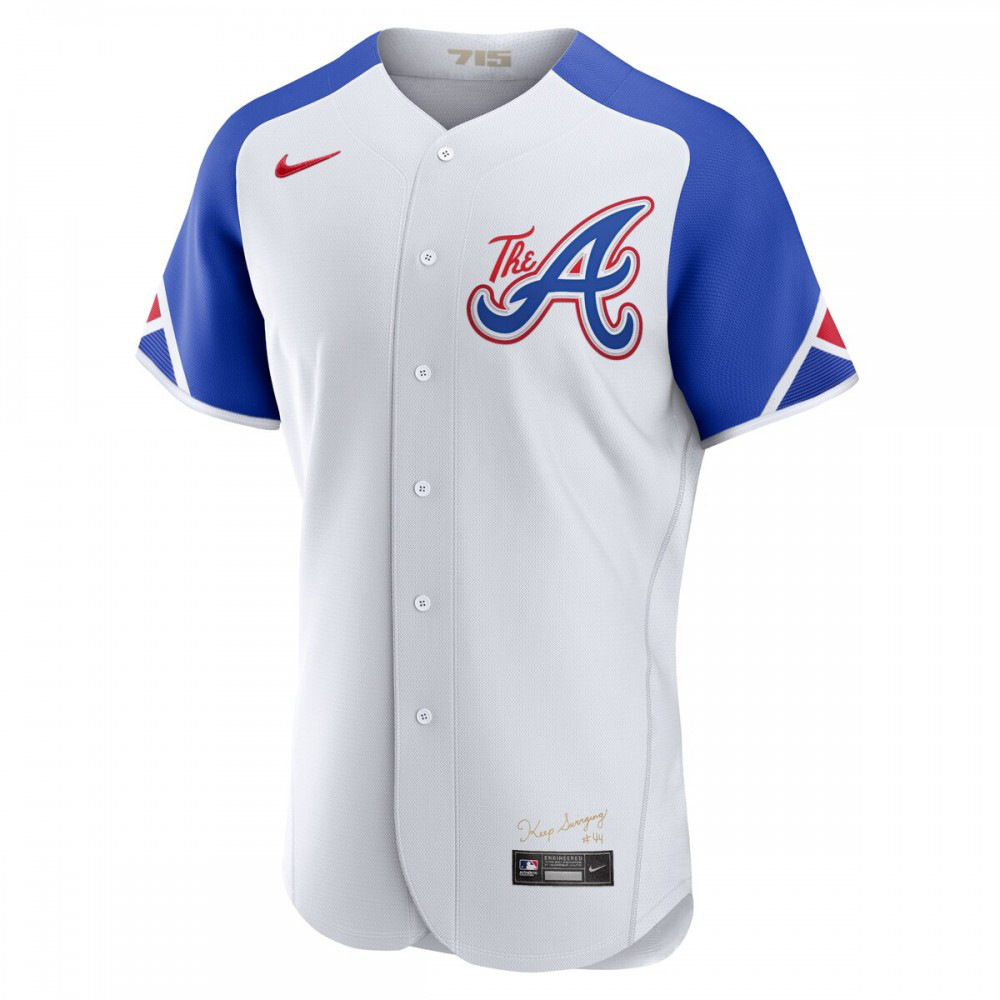 Atlanta Braves 2023 City Connect Authentic Jersey - White-Pro Kit Vault | Brand New 26/27 Sports Jerseys