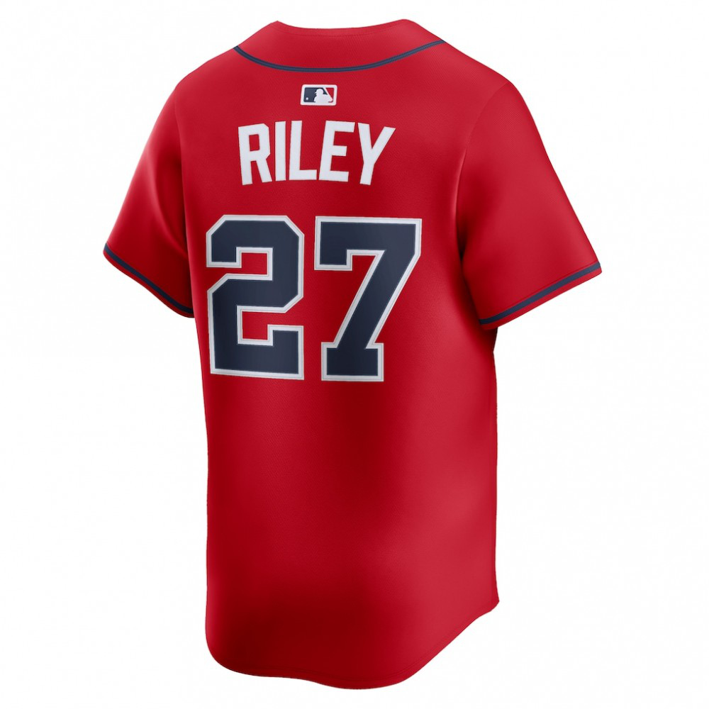 Austin Riley Atlanta Braves Alternate Limited Player Jersey - Red-Pro Kit Vault | Brand New 26/27 Sports Jerseys
