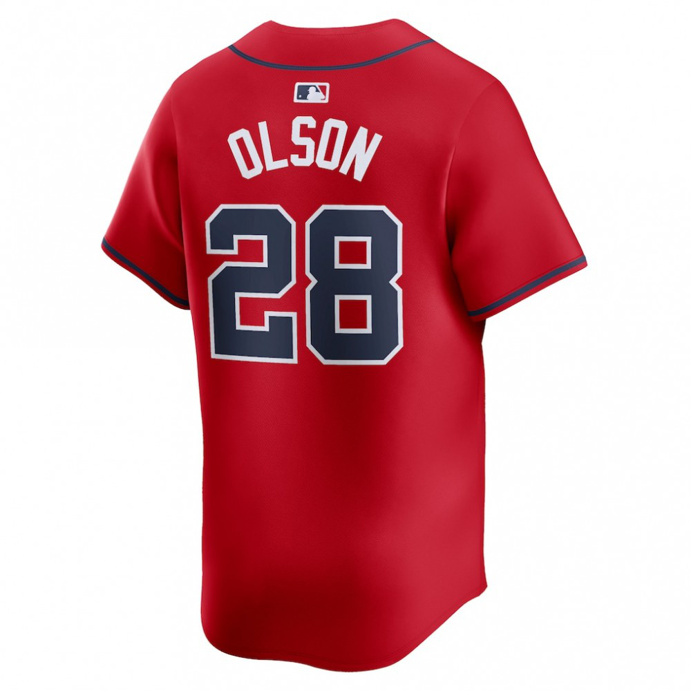 Matt Olson Atlanta Braves Alternate Limited Player Jersey聽鈥?Red-Pro Kit Vault | Brand New 26/27 Sports Jerseys