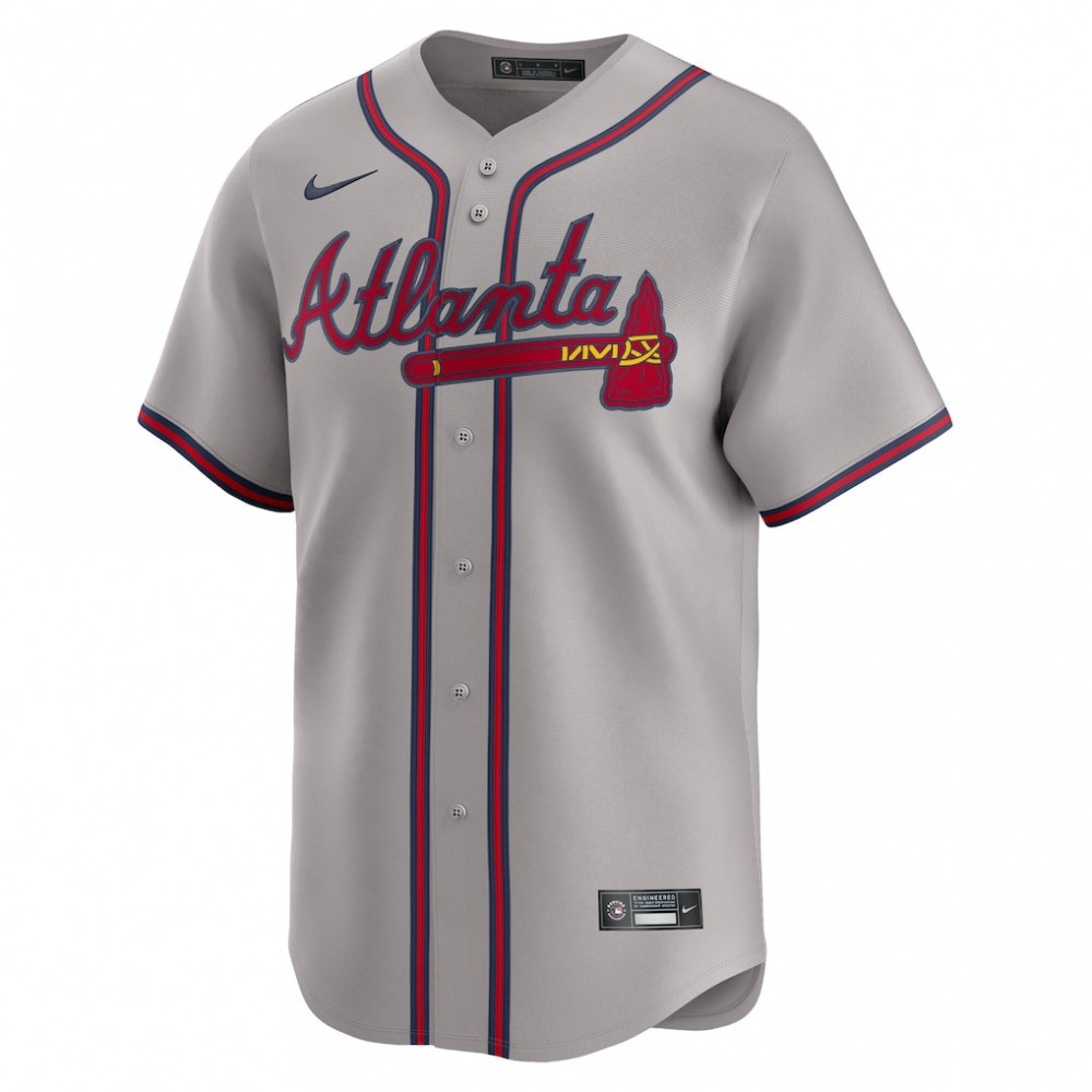 Matt Olson Atlanta Braves Road Limited Player Jersey - Gray-Pro Kit Vault | Brand New 26/27 Sports Jerseys