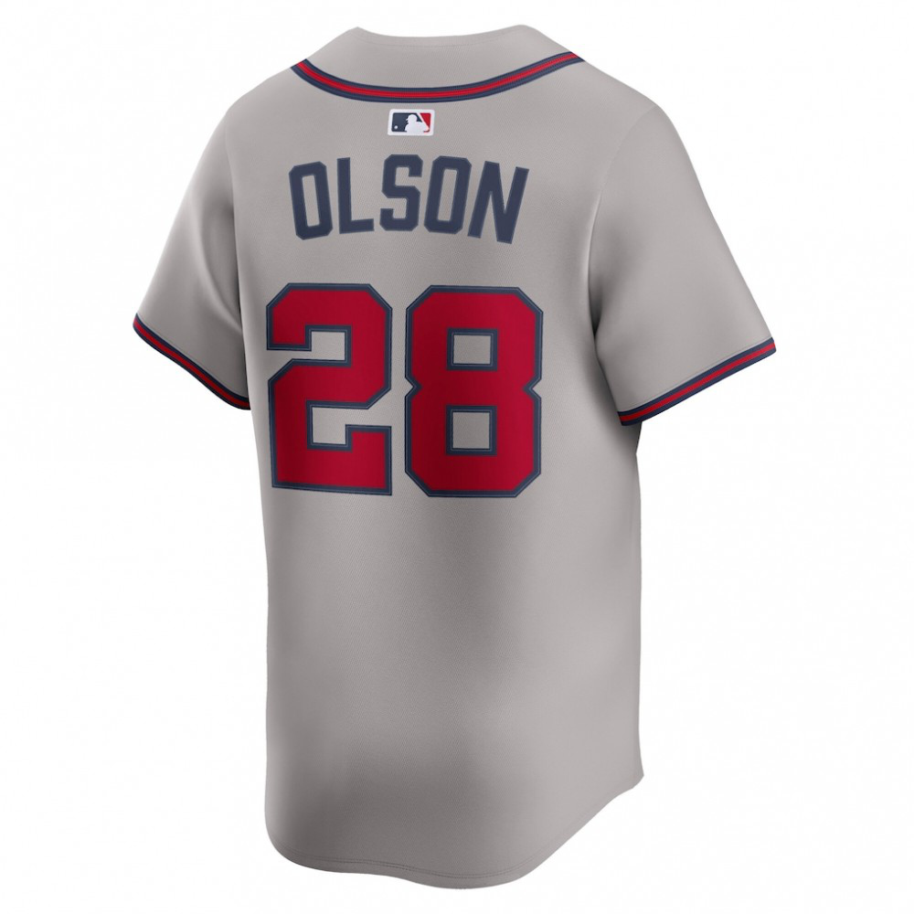 Matt Olson Atlanta Braves Road Limited Player Jersey - Gray-Pro Kit Vault | Brand New 26/27 Sports Jerseys