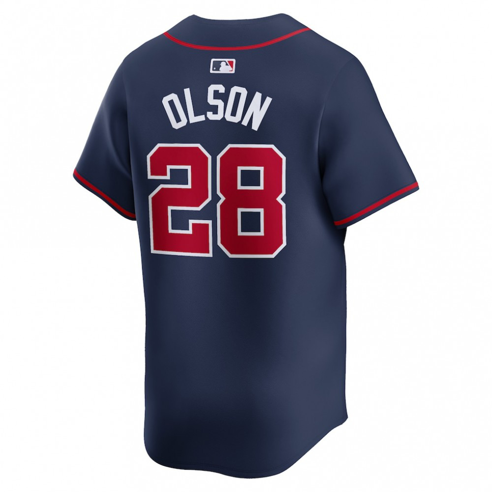 Matt Olson Atlanta Braves Alternate Limited Player Jersey聽鈥?Navy-Pro Kit Vault | Brand New 26/27 Sports Jerseys