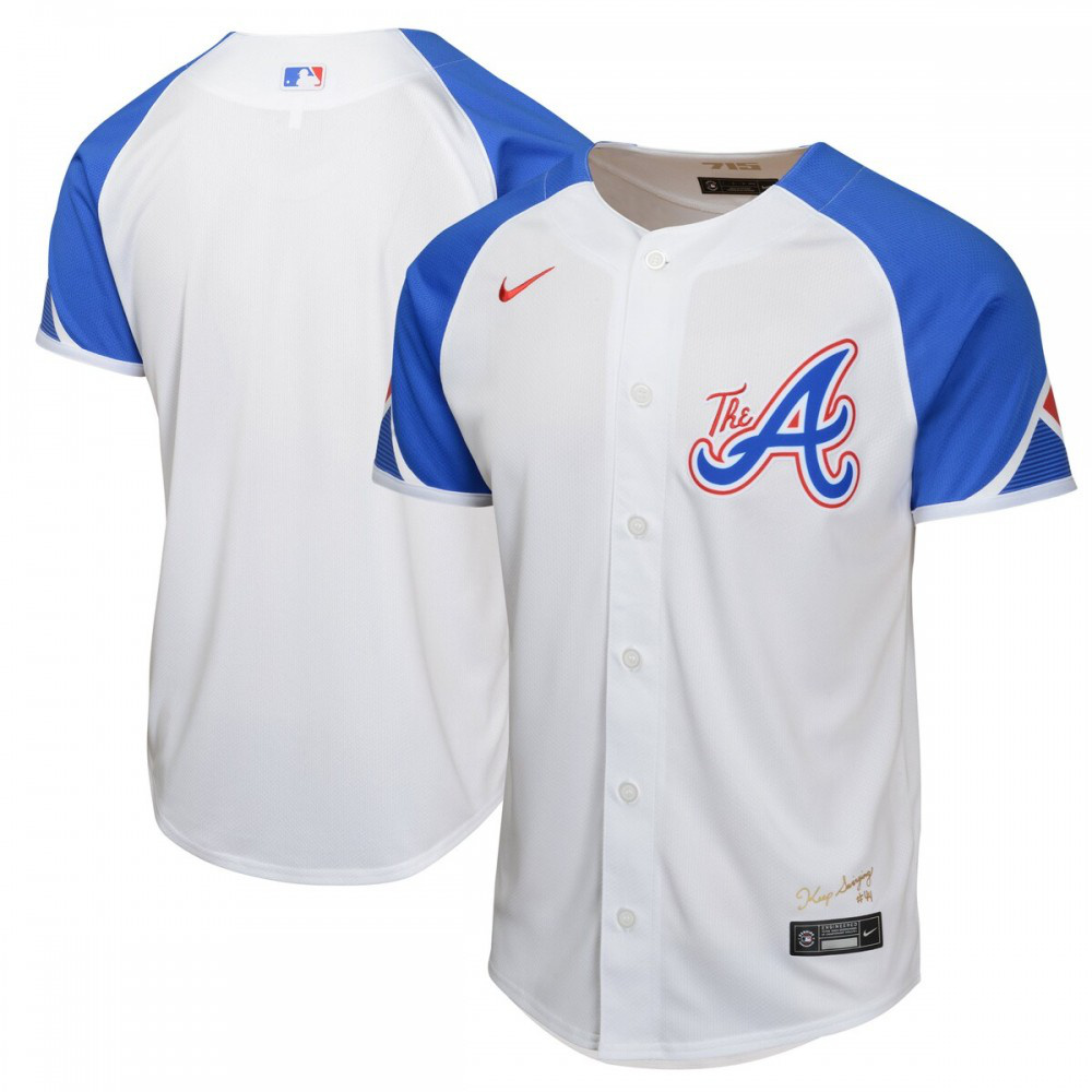 Atlanta Braves Youth City Connect Limited Jersey - White-Pro Kit Vault | Brand New 26/27 Sports Jerseys
