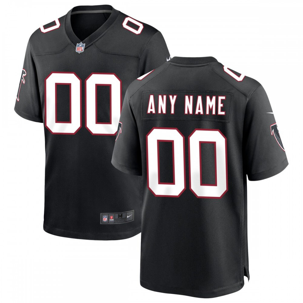 Atlanta Falcons Throwback Custom Game Jersey - Black-Pro Kit Vault | Brand New 26/27 Sports Jerseys