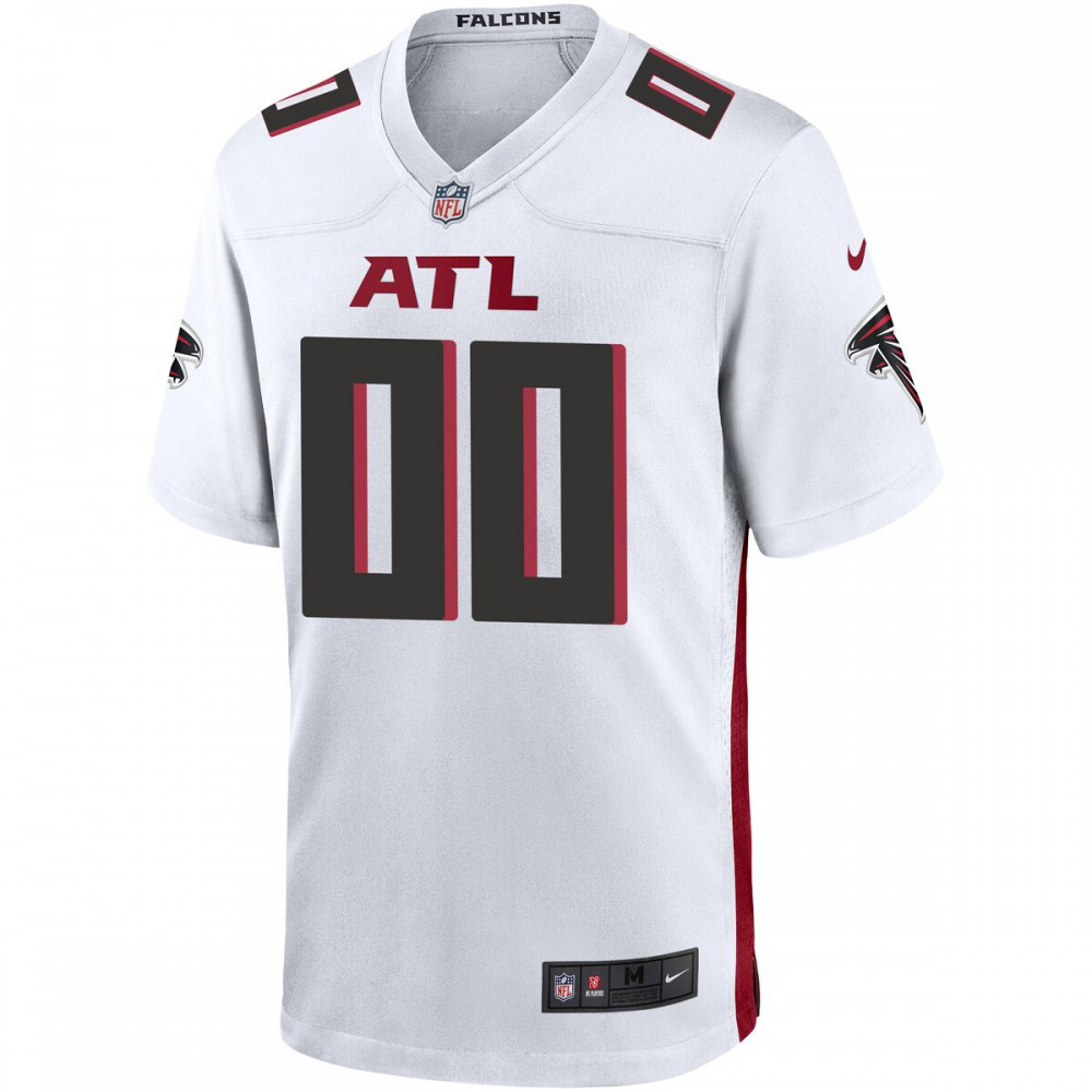 Atlanta Falcons Custom Game Jersey - White-Pro Kit Vault | Brand New 26/27 Sports Jerseys