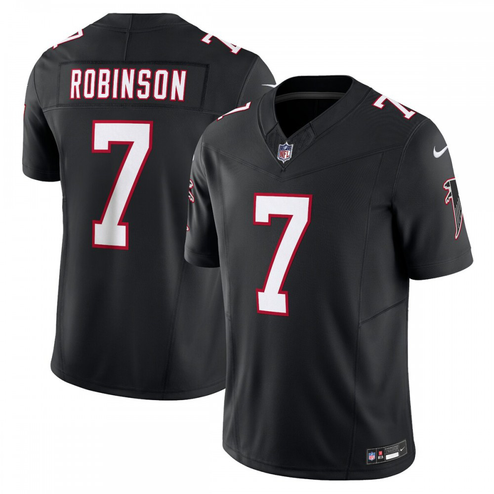 Bijan Robinson Atlanta Falcons Alternate Vapor F.U.S.E. Limited Jersey - Black-Pro Kit Vault | Brand New 26/27 Sports Jerseys
