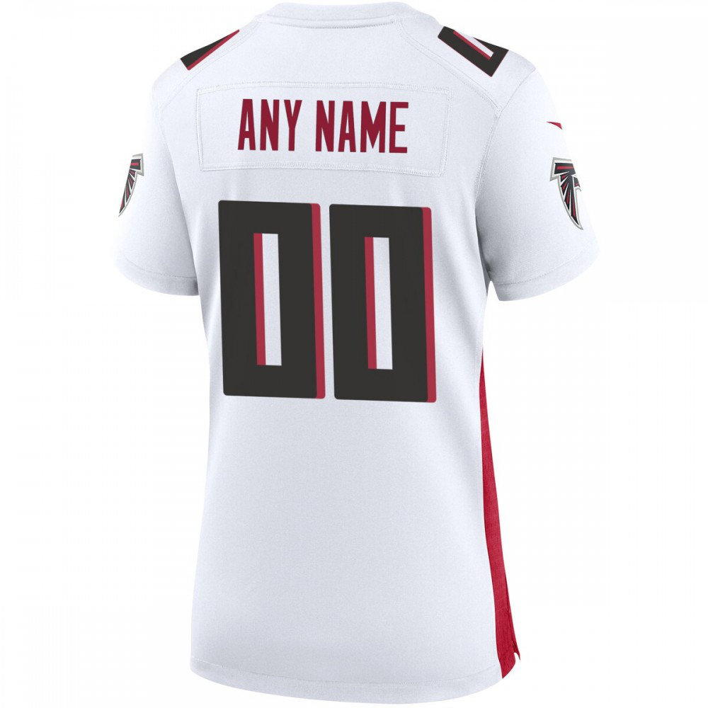 Nike Atlanta Falcons Women's Custom Game Jersey - White-Pro Kit Vault | Brand New 26/27 Sports Jerseys