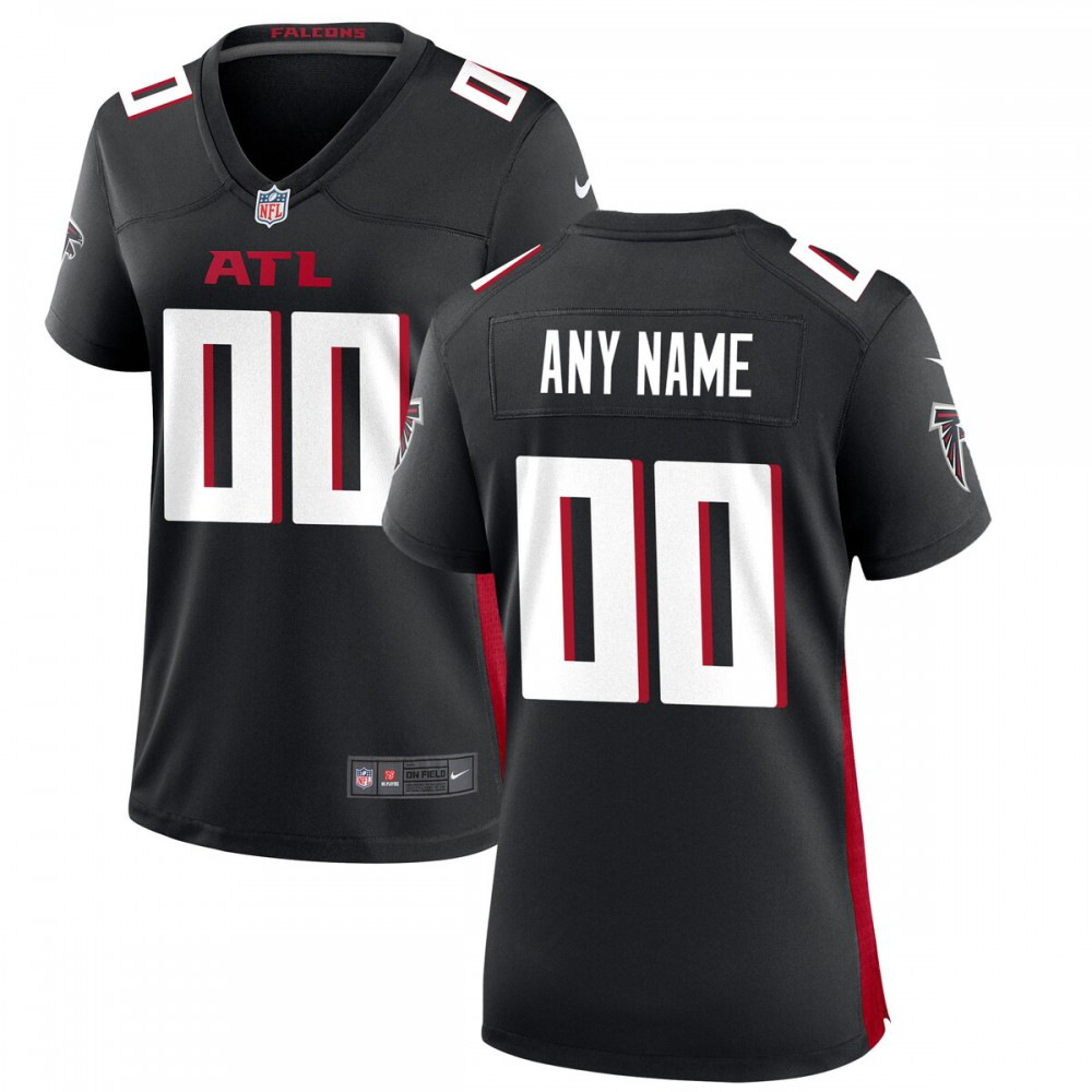 Nike Atlanta Falcons Women's Custom Game Jersey - Black-Pro Kit Vault | Brand New 26/27 Sports Jerseys