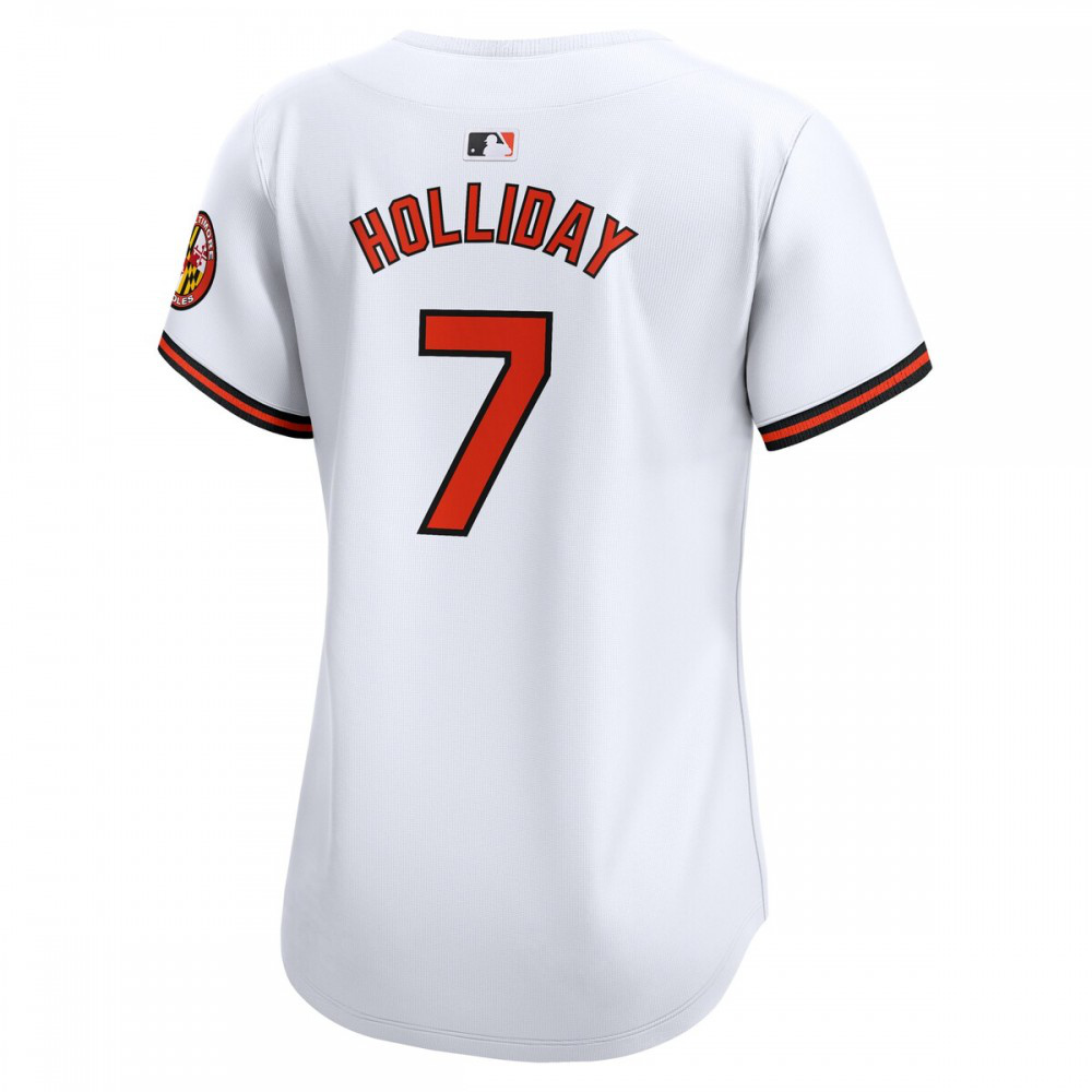 Jackson Holliday Baltimore Orioles Women's Home Limited Player Jersey - White-Pro Kit Vault | Brand New 26/27 Sports Jerseys